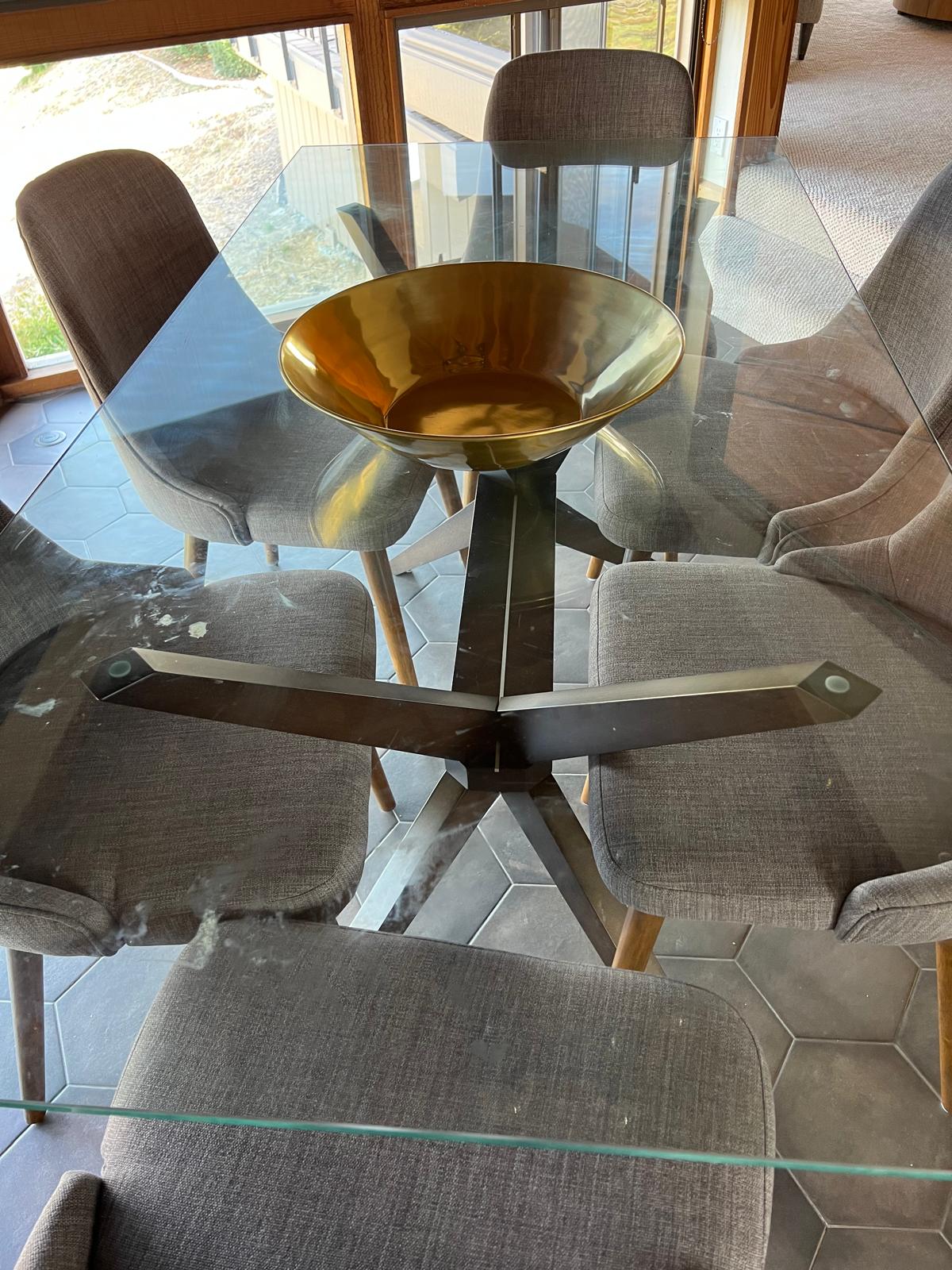 Before — Glass Table