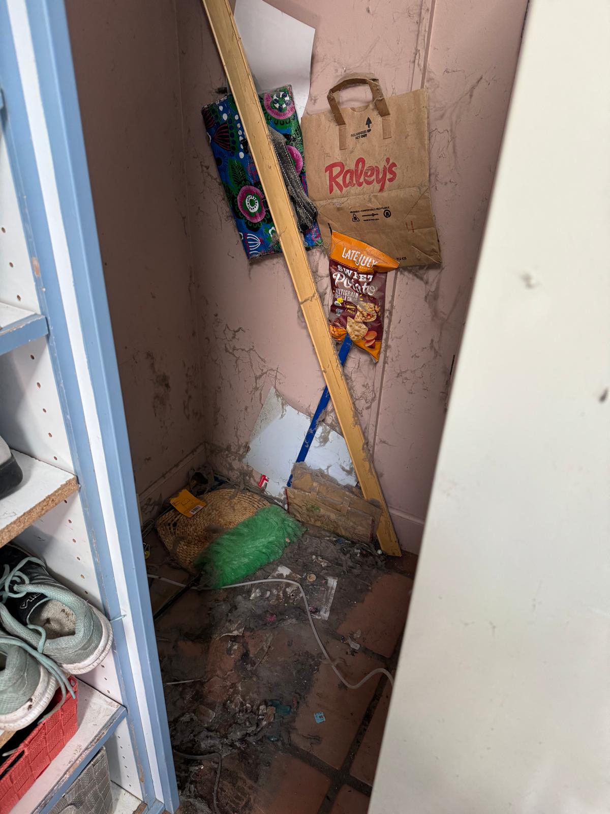 Before — Deep Clean Closet