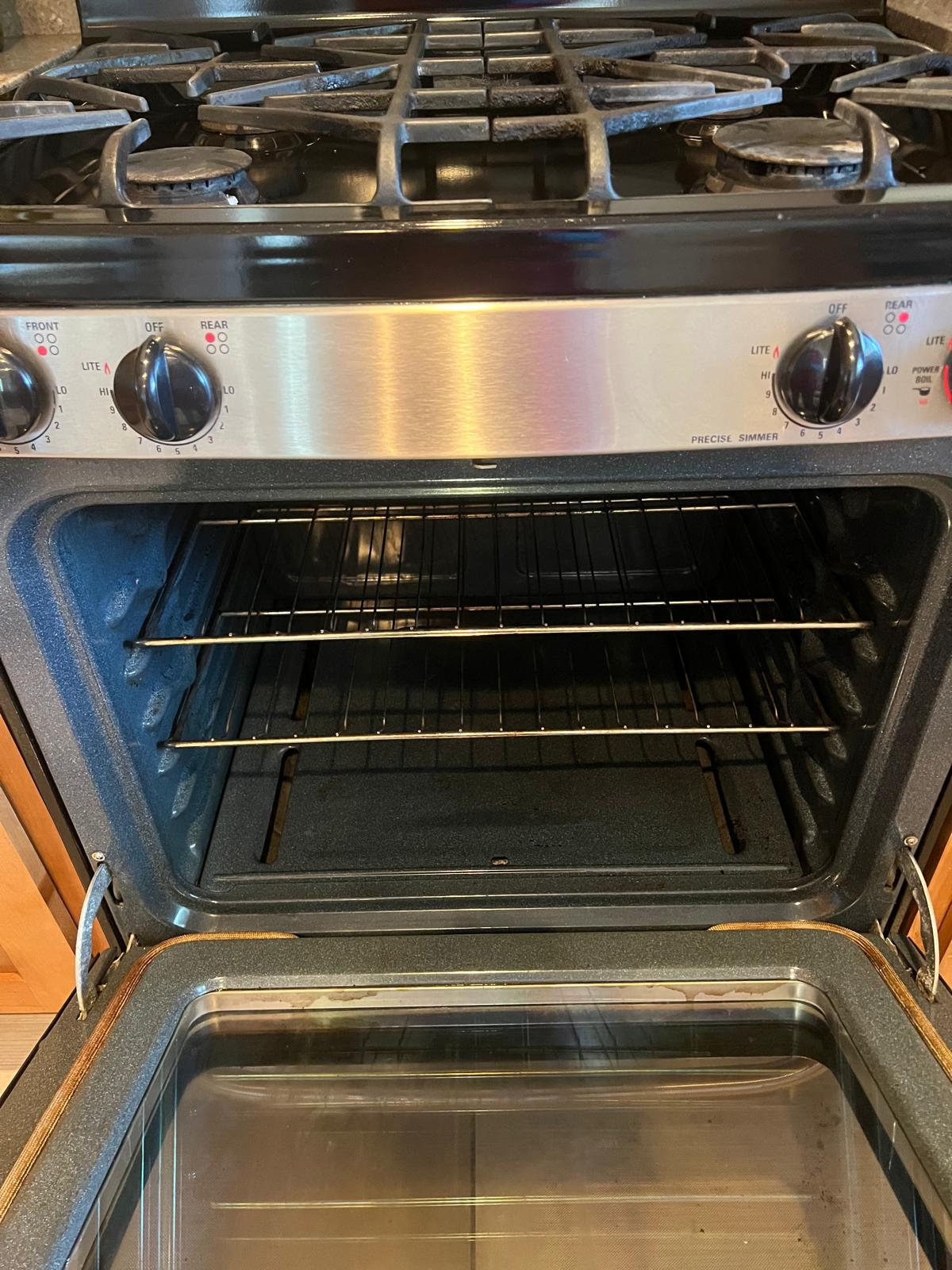 After — Stove & Oven